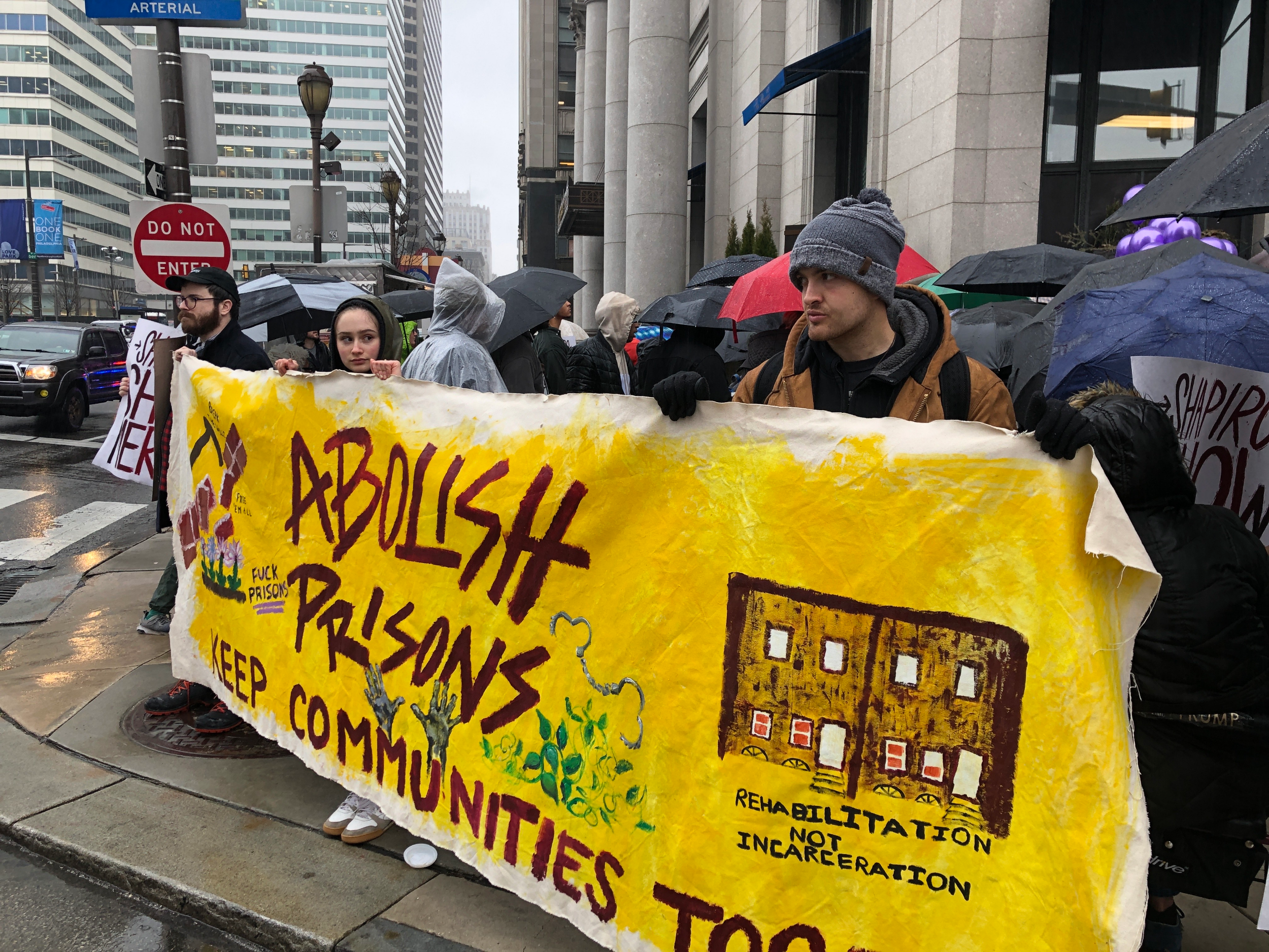 Protesters Gather in Philadelphia to Demand Prison Justice