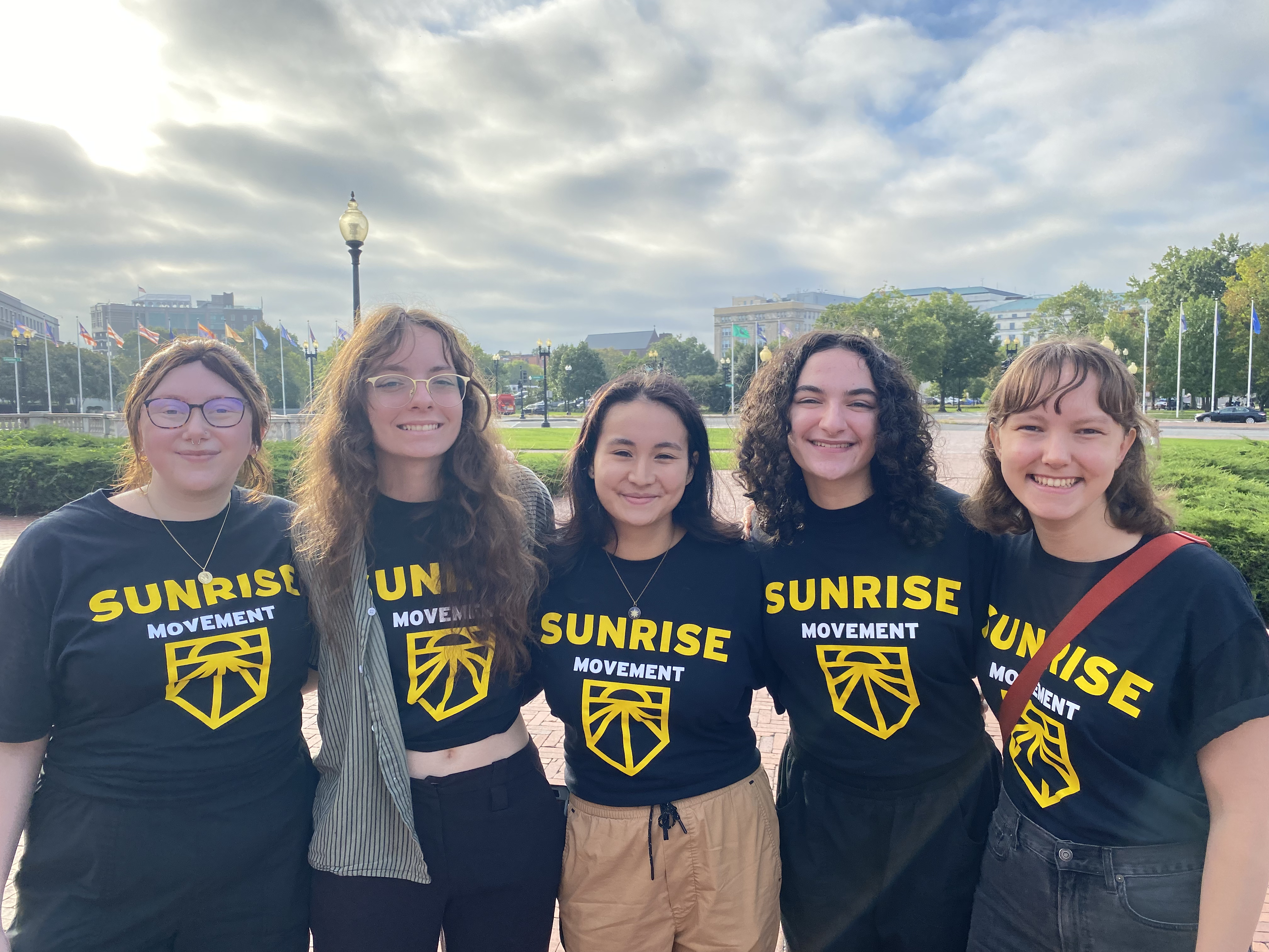 Raising My Voice in DC for Sunrise Movement’s “Green New Deal for Public Schools Launch”