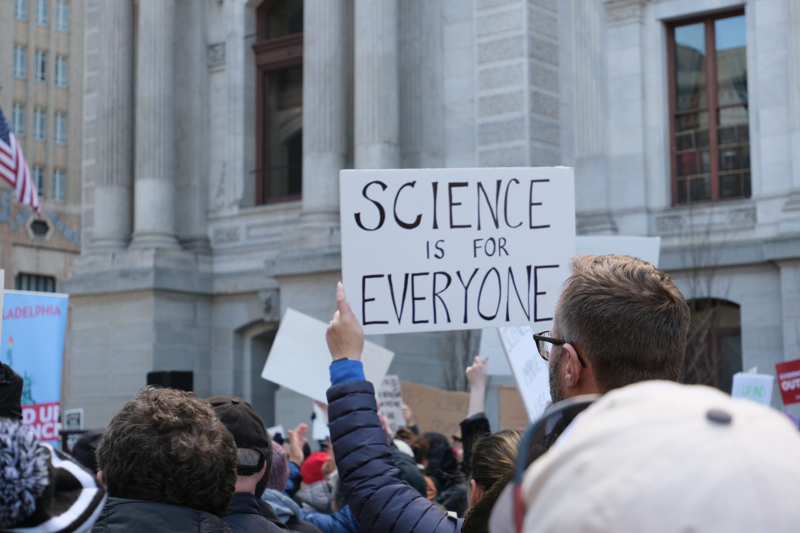 Bi-Co Students and Faculty Protest at Rally in Support of Science