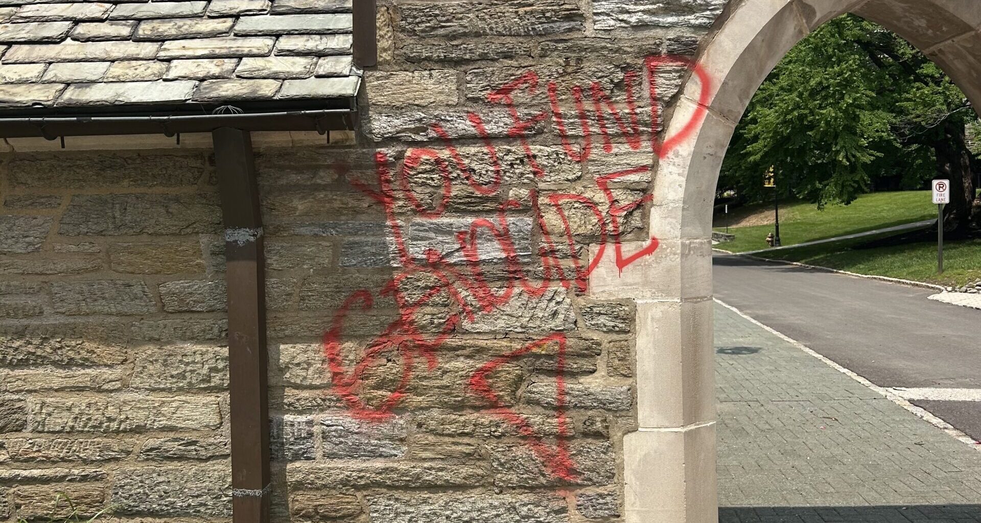 Bryn Mawr Reunion Weekend Marked By Pro-Palestinian Graffiti